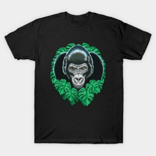 Gorilla Face T-Shirt